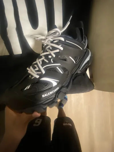 Balenciaga Track LED Black 2021 542436W3AC11090 review Alan