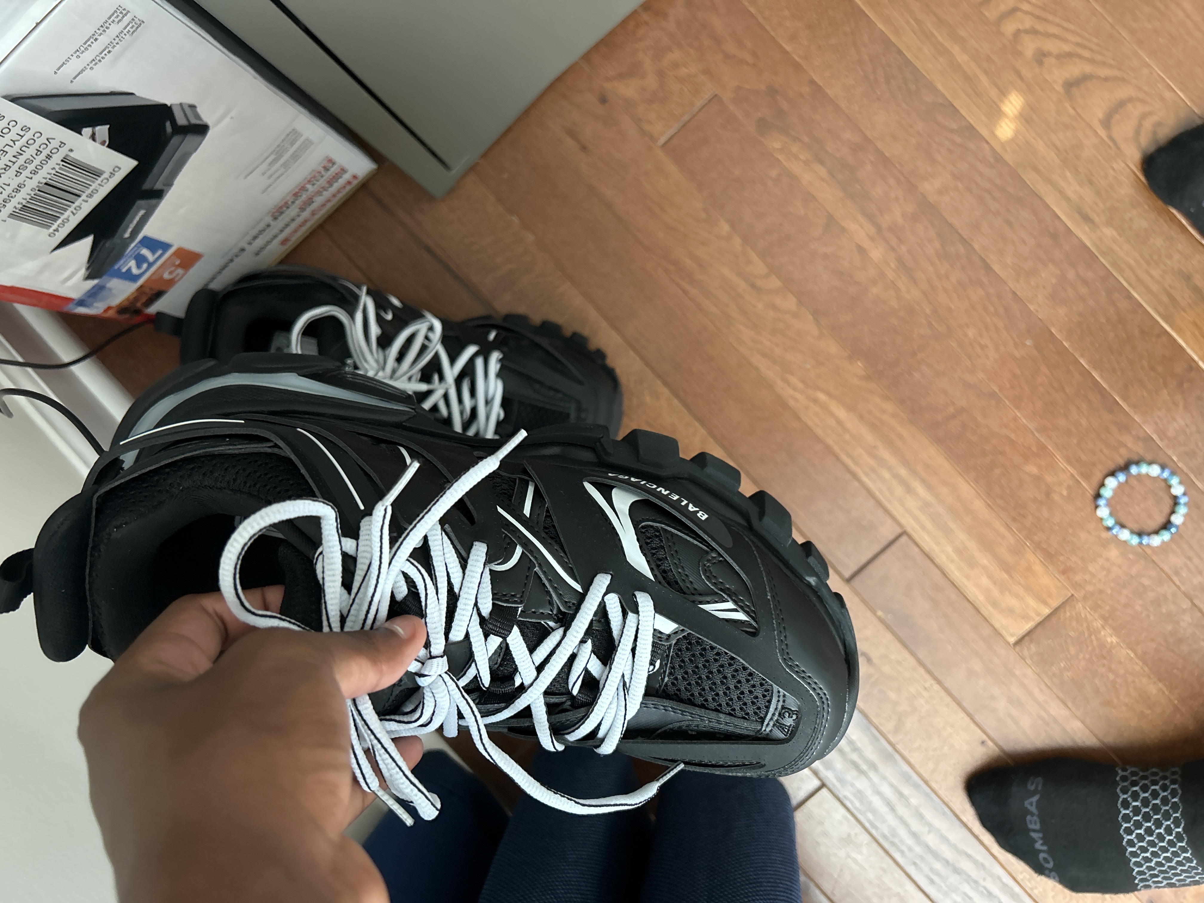 Balenciaga Track LED Black 2021 542436W3AC11090 review Josh