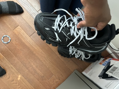 Balenciaga Track LED Black 2021 542436W3AC11090 review Josh