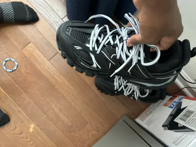 Balenciaga Track LED Black 2021 542436W3AC11090 review Josh