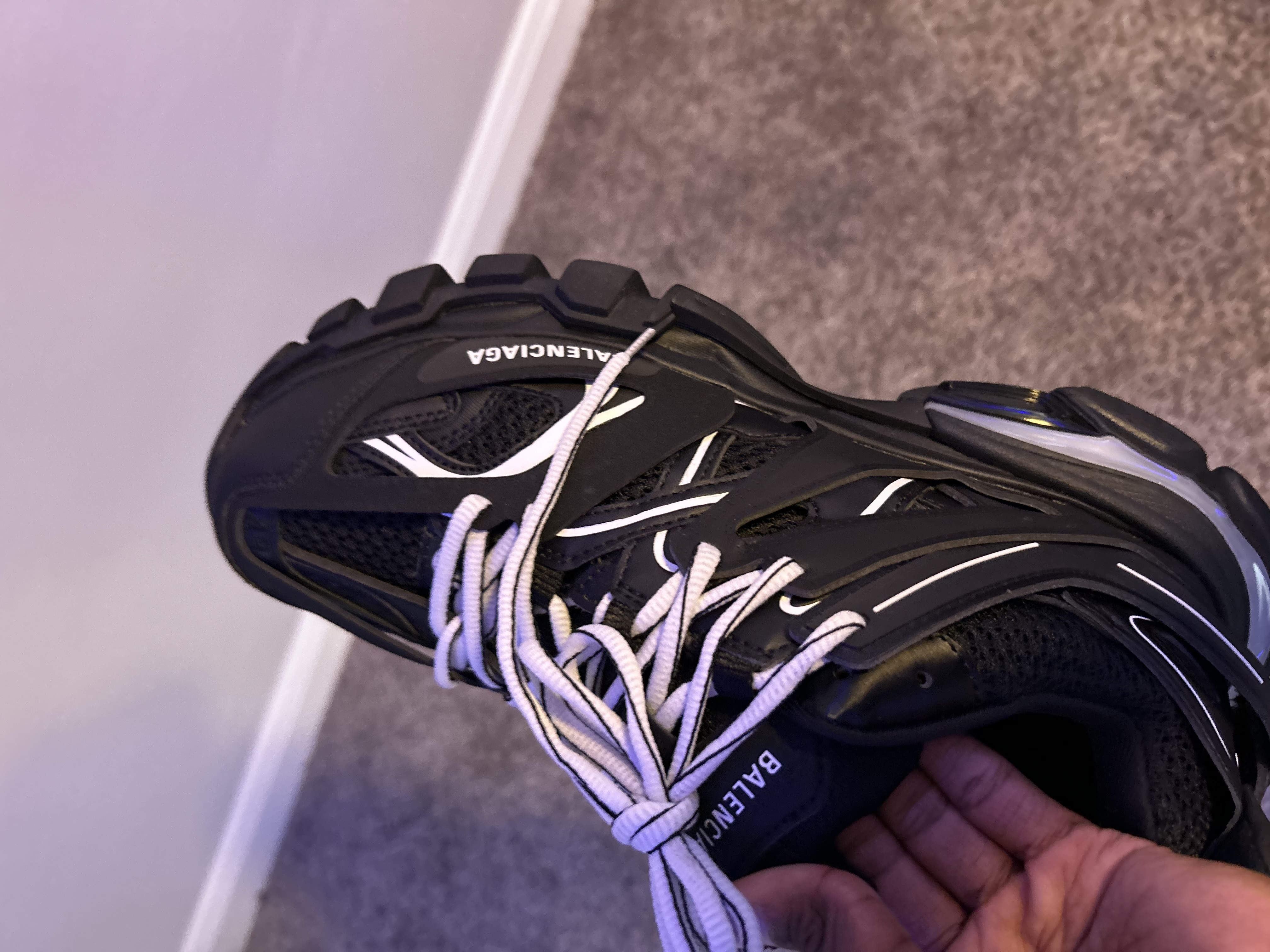 Balenciaga Track LED Black 2021 542436W3AC11090 review 0trllll