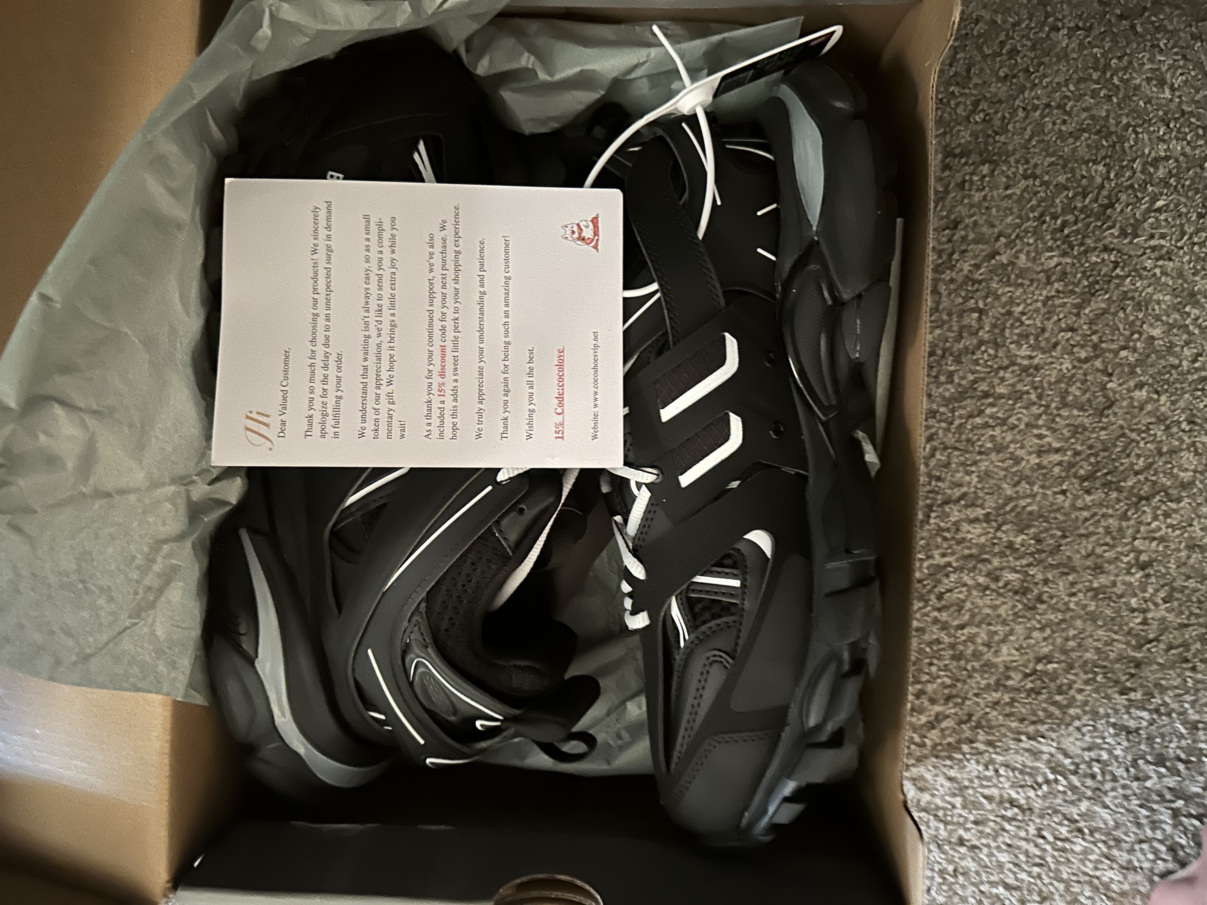 Balenciaga Track LED Black 2021 542436W3AC11090 review King James 02