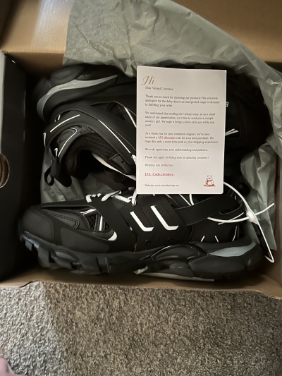 Balenciaga Track LED Black 2021 542436W3AC11090 review King James 02