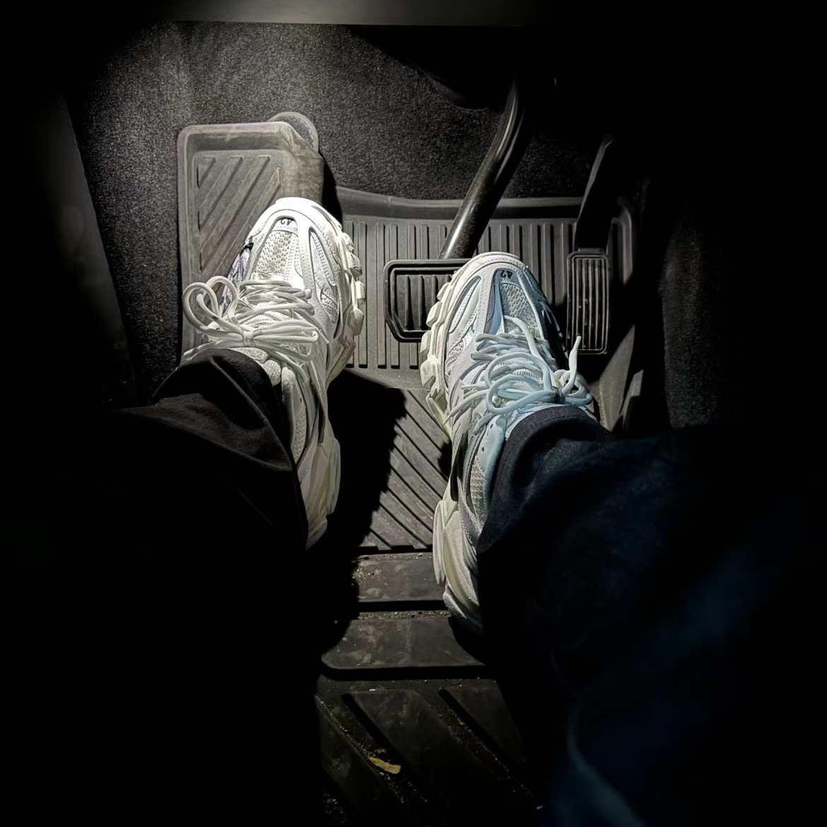 Balenciaga Track.2 Signature Sneaker in White/black 542436 WTRHW 9010 review Trinicia Bingham