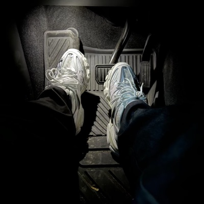 Balenciaga Track.2 Signature Sneaker in White/black 542436 WTRHW 9010 review Trinicia Bingham