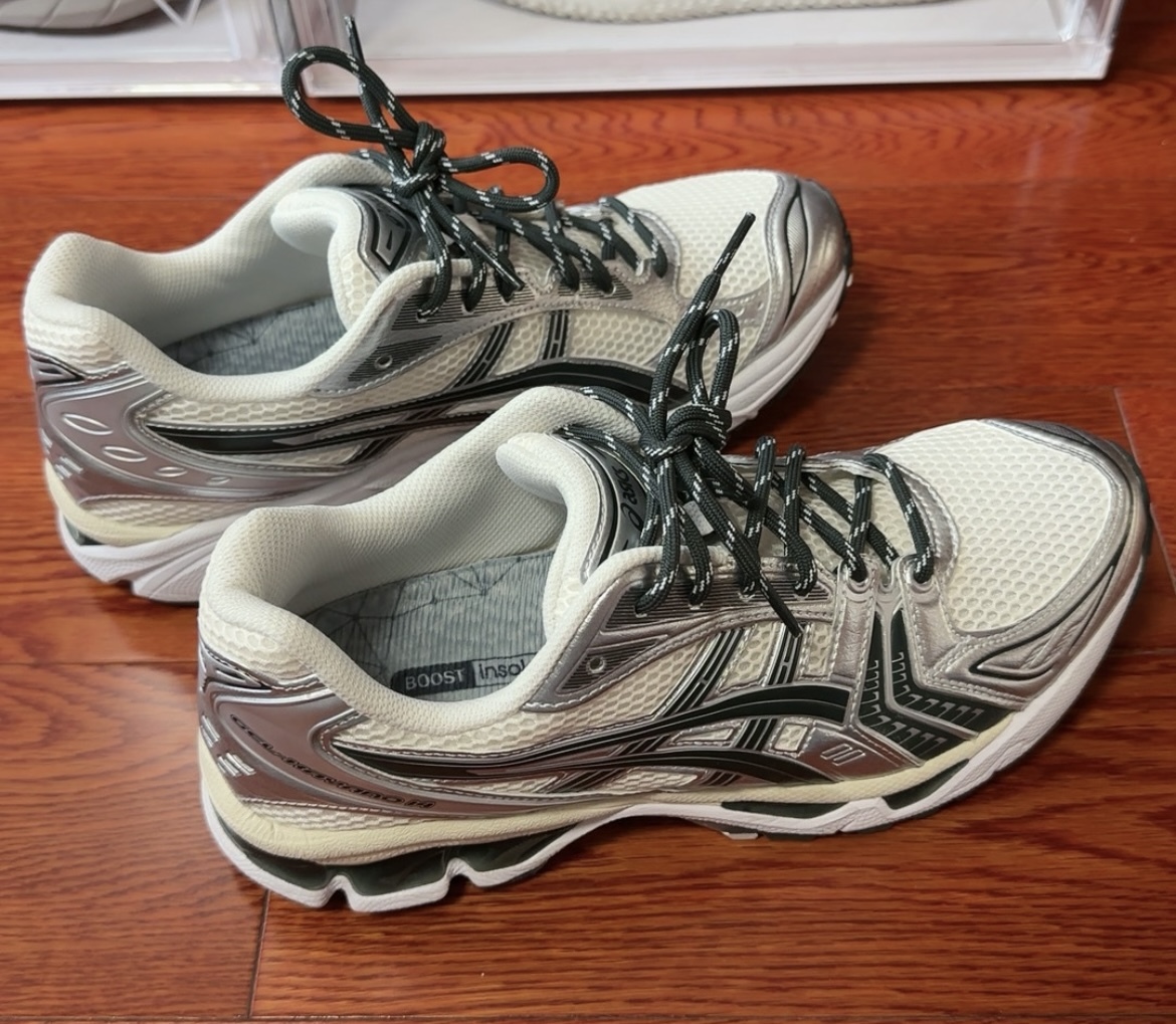 Asics Gel-Kayano 14 Kith Cream Scarab (2024) 1203A566-100 review Brandon McKinney