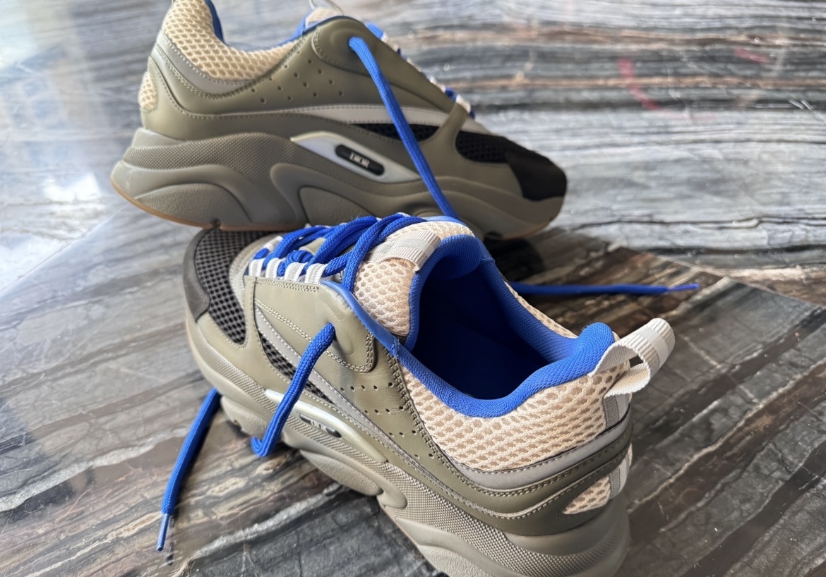 Dior B22 Cream Black Olive Blue 3SN231YXX_H669 review Alexander Albarran