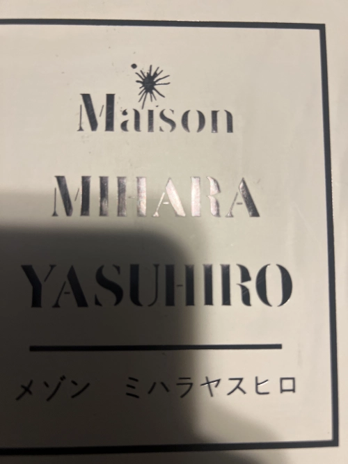 Maison Mihara Yasuhiro Peterson OG Sole Canvas Low Black A05FW702 NO.722 review 