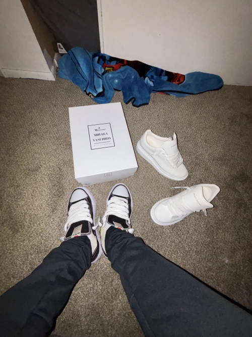 Maison Mihara Yasuhiro Peterson OG Sole Canvas Low Black A05FW702 NO.722 review 