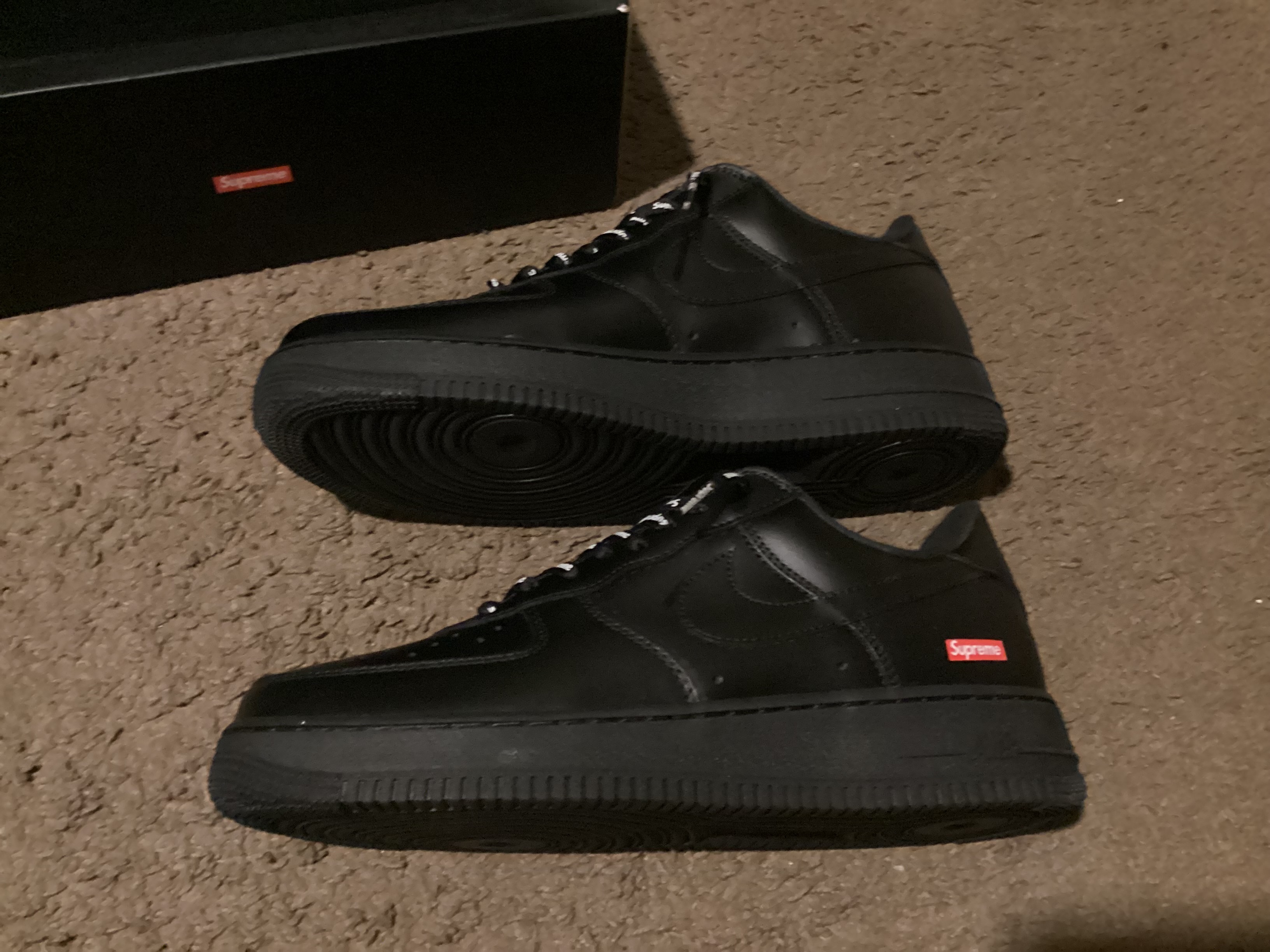Nike Air Force 1 Low Supreme Black CU9225-001 review Stendo 01