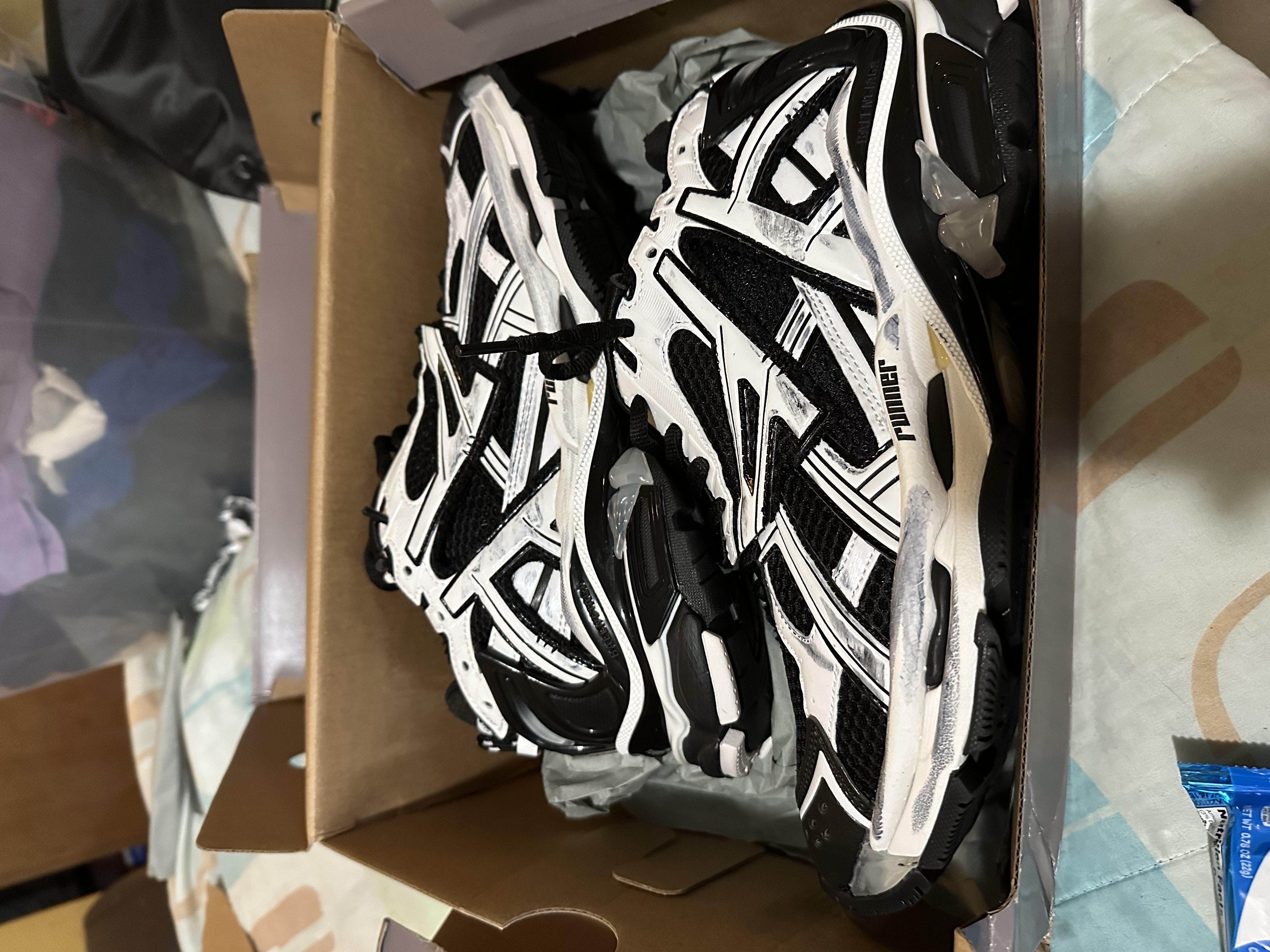 Balenciaga Runner Black White 677403W3RB29010 review jerryherrington 00