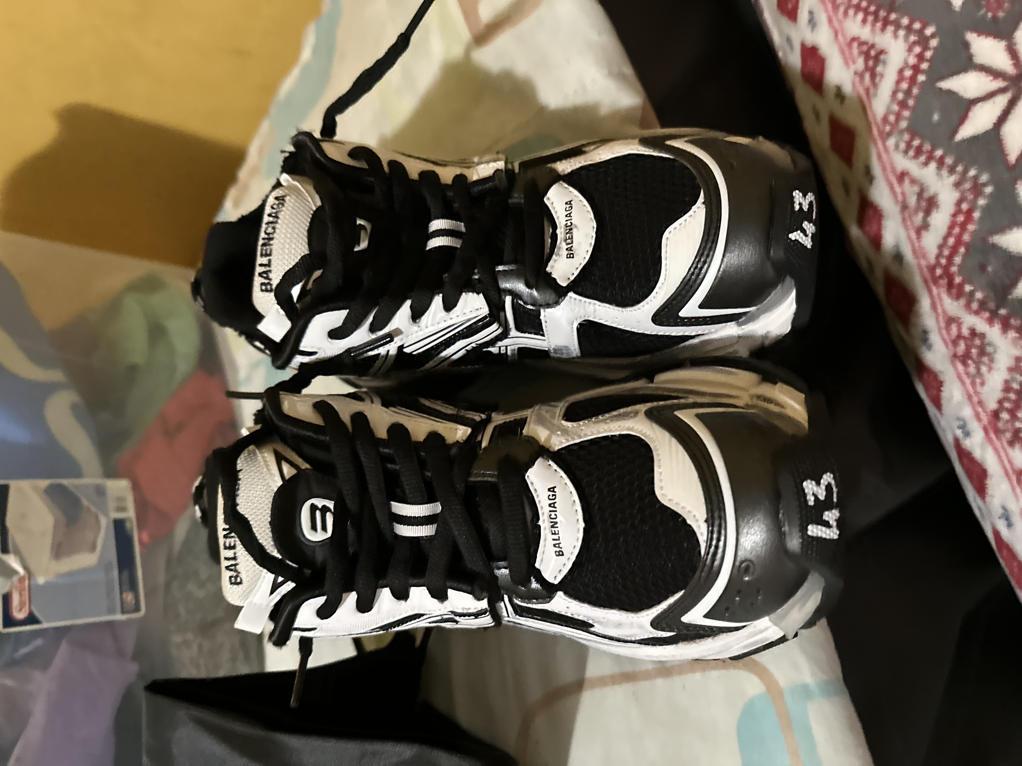 Balenciaga Runner Black White 677403W3RB29010 review jerryherrington 01