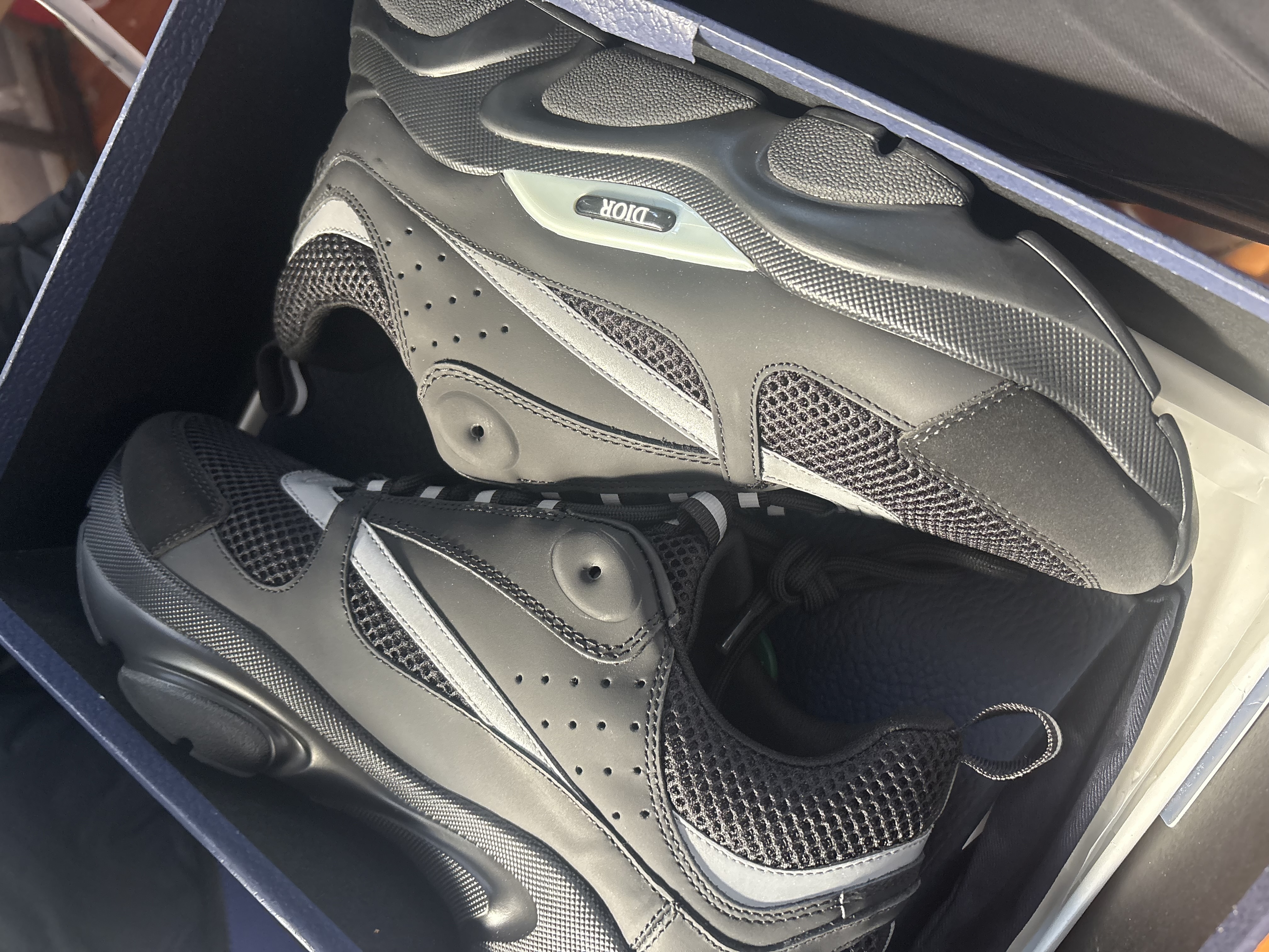 Dior B22 Black Silver 3SN231ZNG_H969 review Nividia