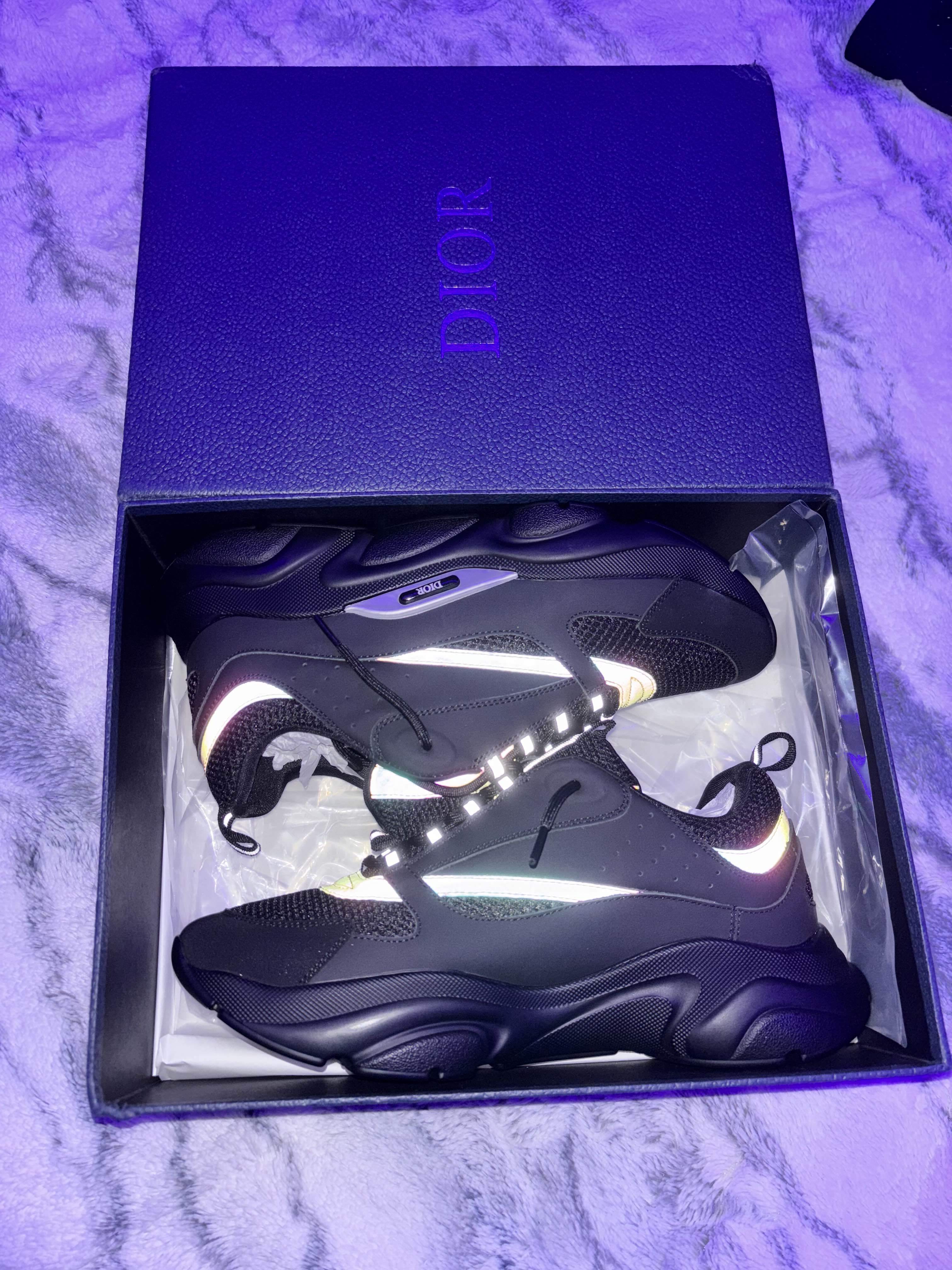 Dior B22 Reflective Black 3SN23YIX_H963 review Bending Shi 01