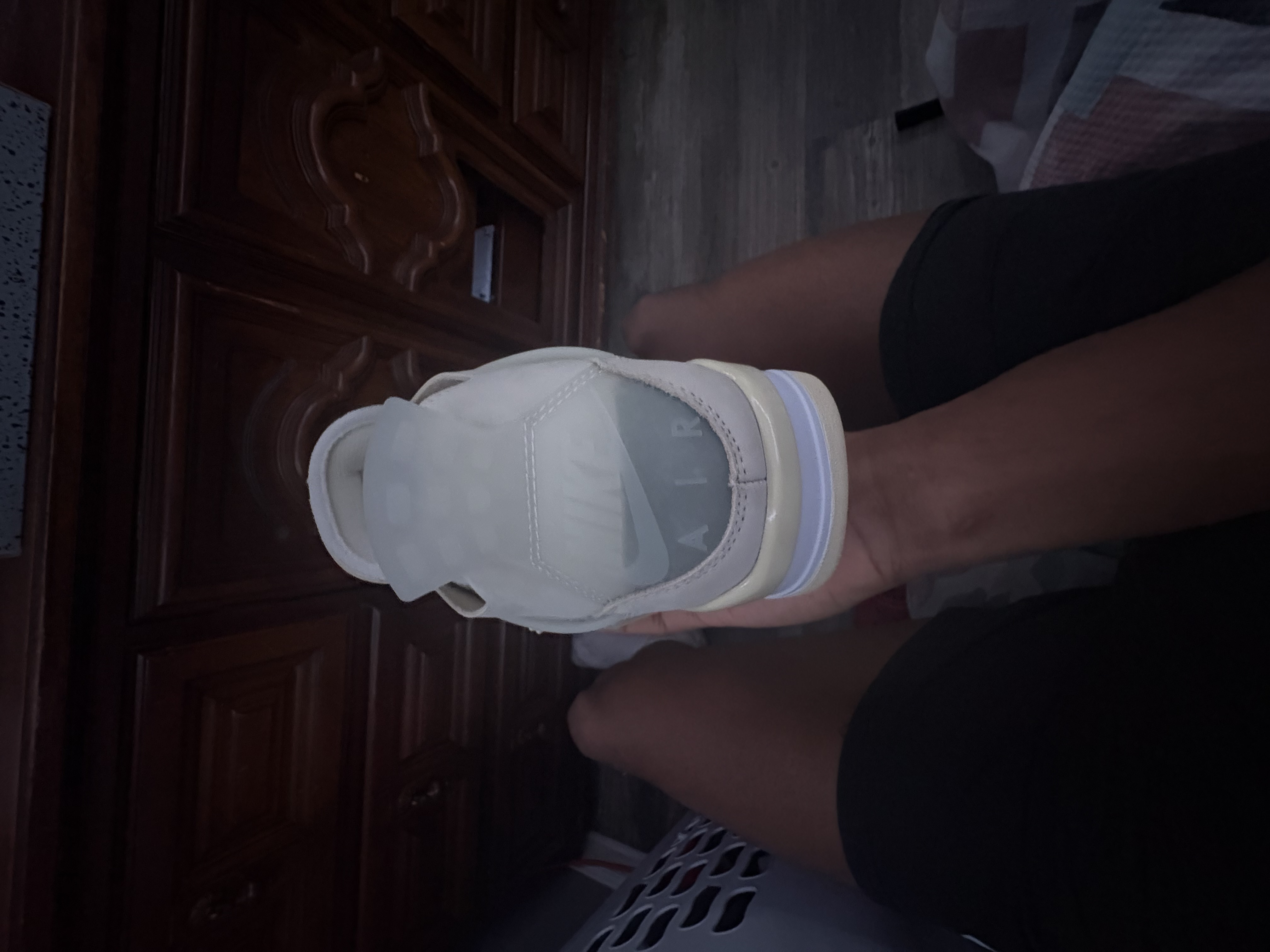 Air Jordan 4 Retro Off-White Sail CV9388-100 review DkNYC 03