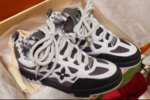Louis Vuitton LV Skate Sneaker Grey White 1AC52K review Jayden Woods