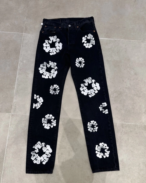 Denim Tears The Cotton Wreath Jean Black review 