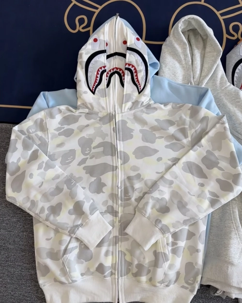 Bape Shark Glow-in-the-dark Hoodie White review 