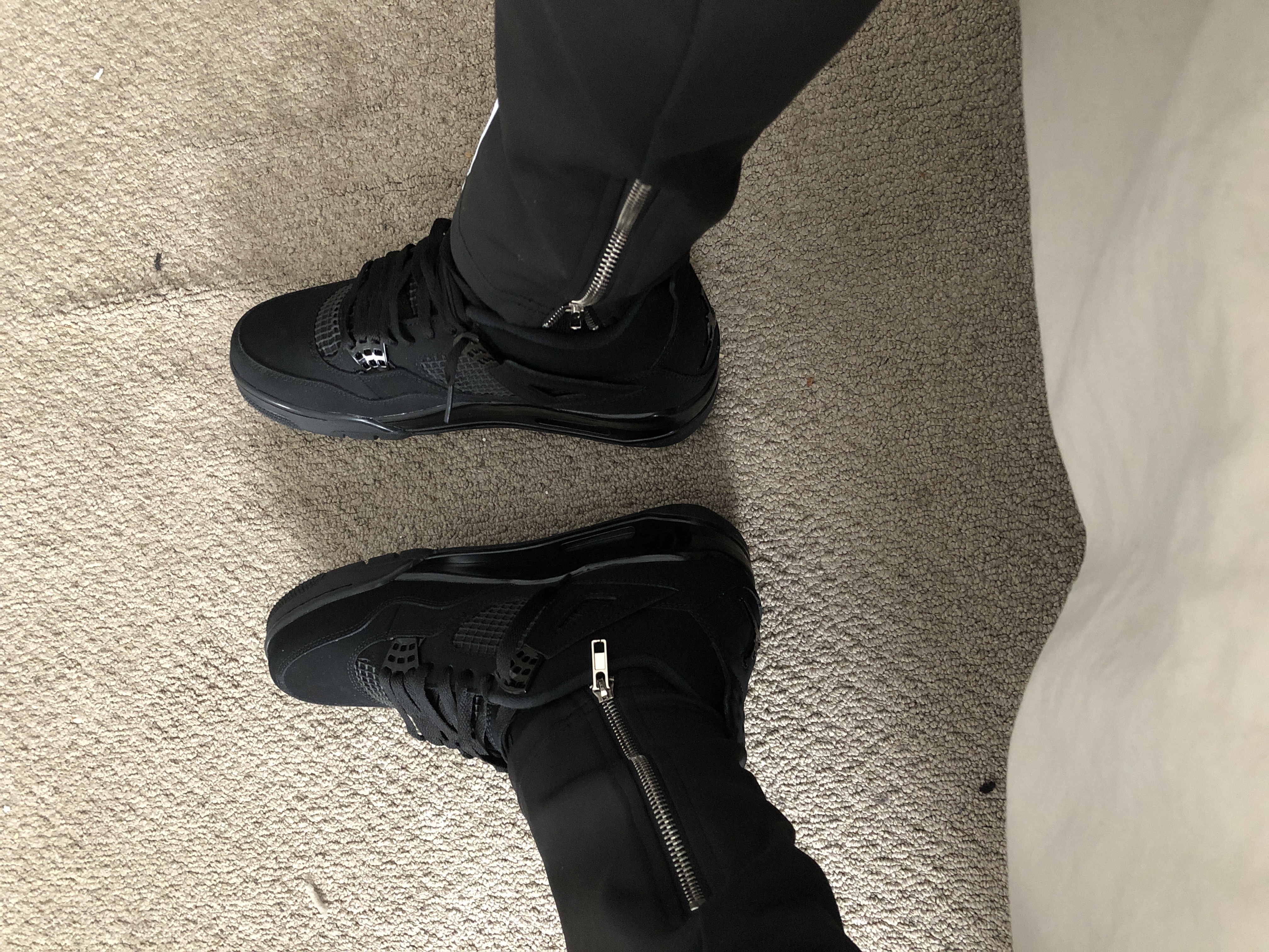 Air Jordan 4 Retro Black Cat CU1110-010 review Jordyn