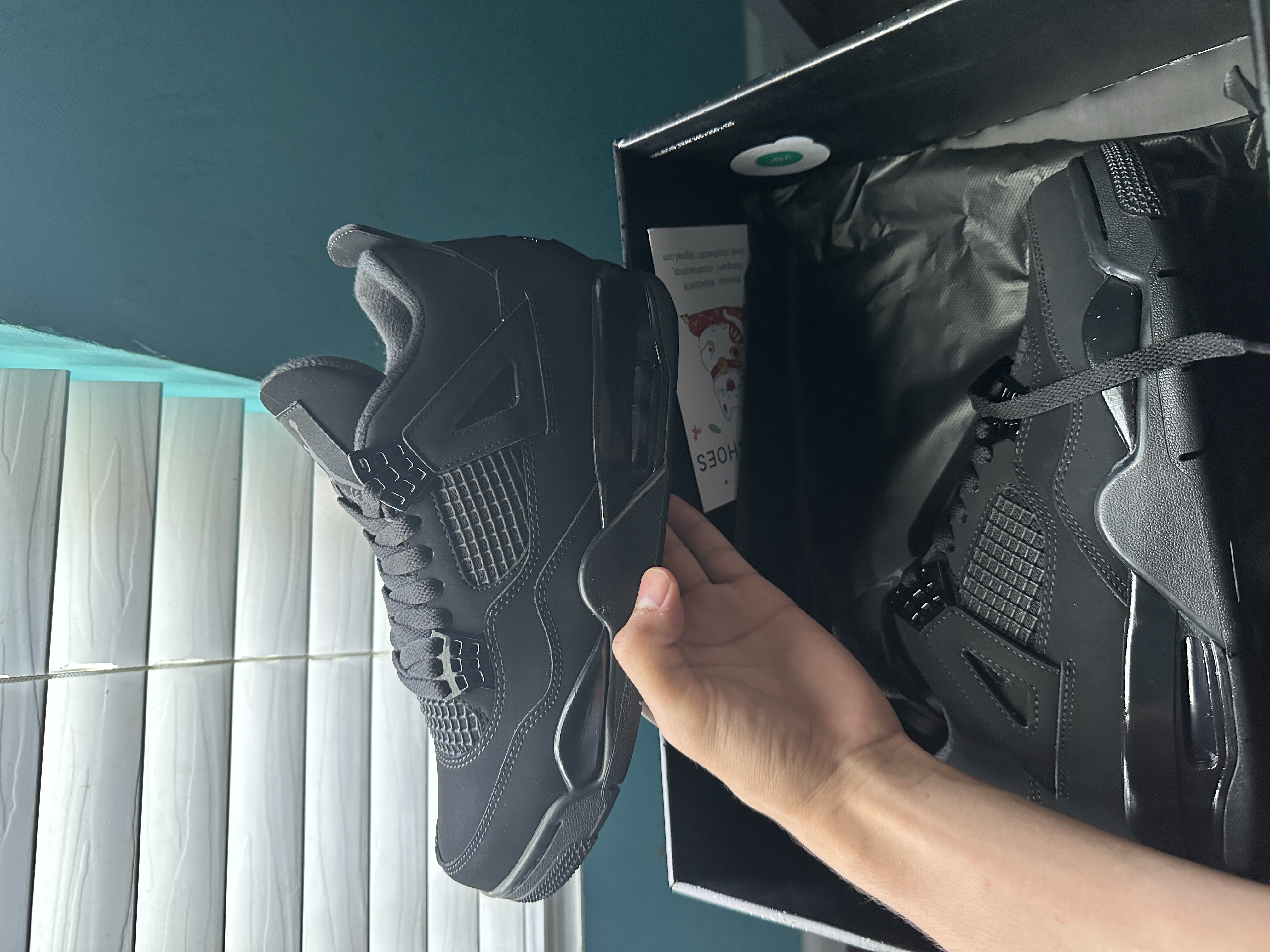 Air Jordan 4 Retro Black Cat CU1110-010 review Brandon