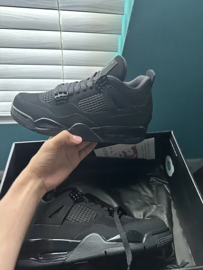 Air Jordan 4 Retro Black Cat CU1110-010 review Brandon 00