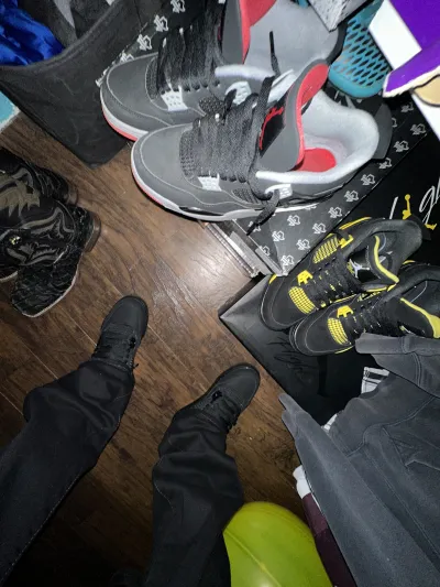 Air Jordan 4 Retro Black Cat CU1110-010 review Brandon 01
