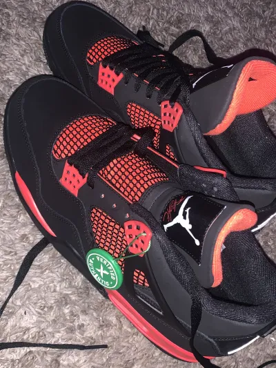 Air Jordan 4 Retro Red Thunder CT8527-016 review Jozayy 00