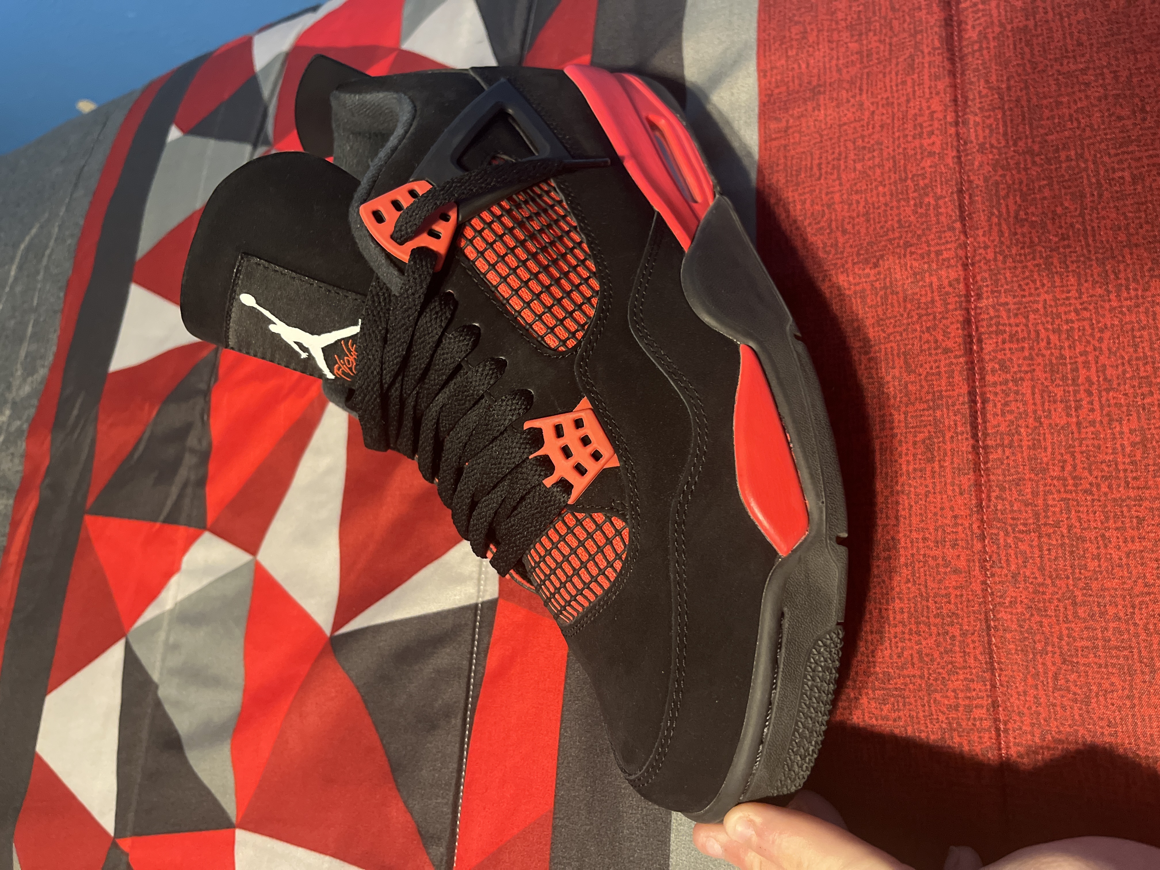 Air Jordan 4 Retro Red Thunder CT8527-016 review Jonathan