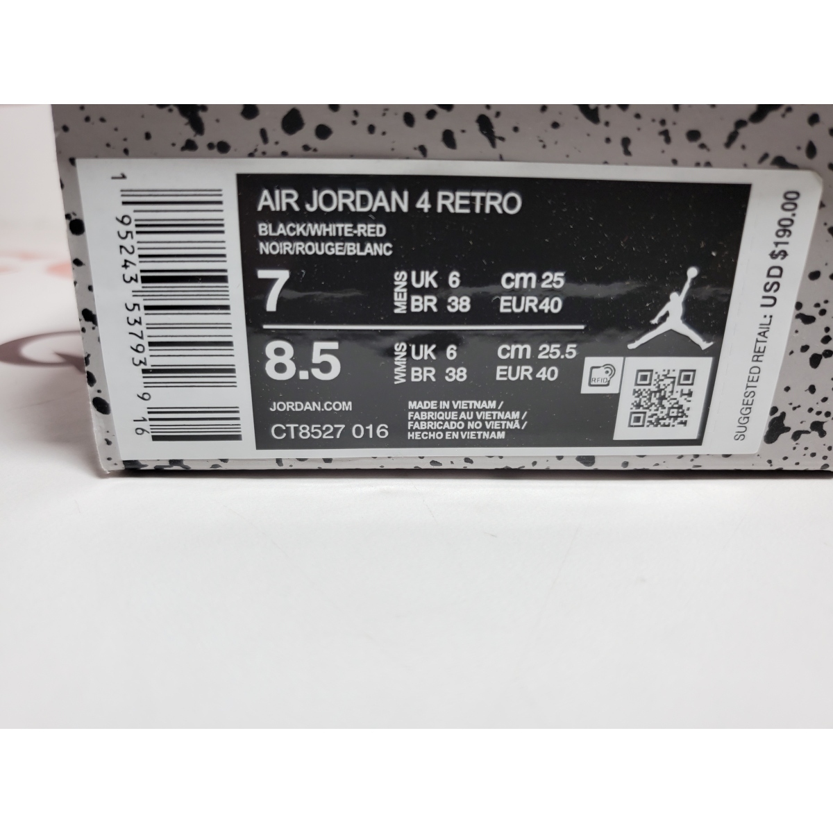 Air Jordan 4 Retro Red Thunder CT8527-016 review Poo 01