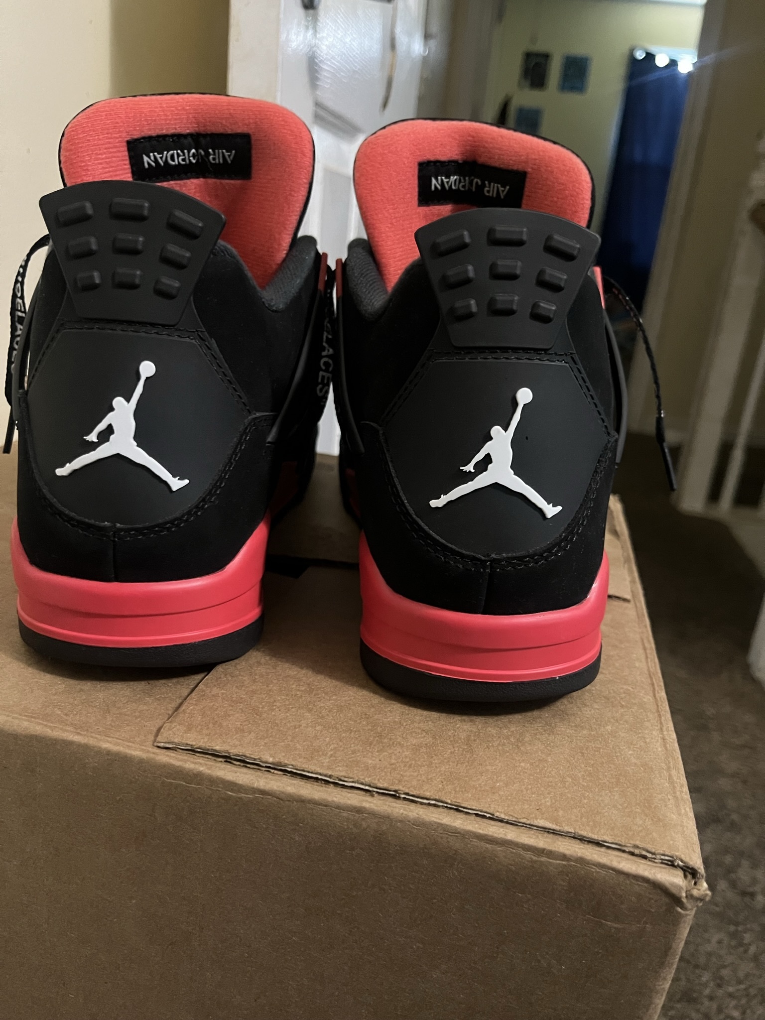 Air Jordan 4 Retro Red Thunder CT8527-016 review Blue Dot 03