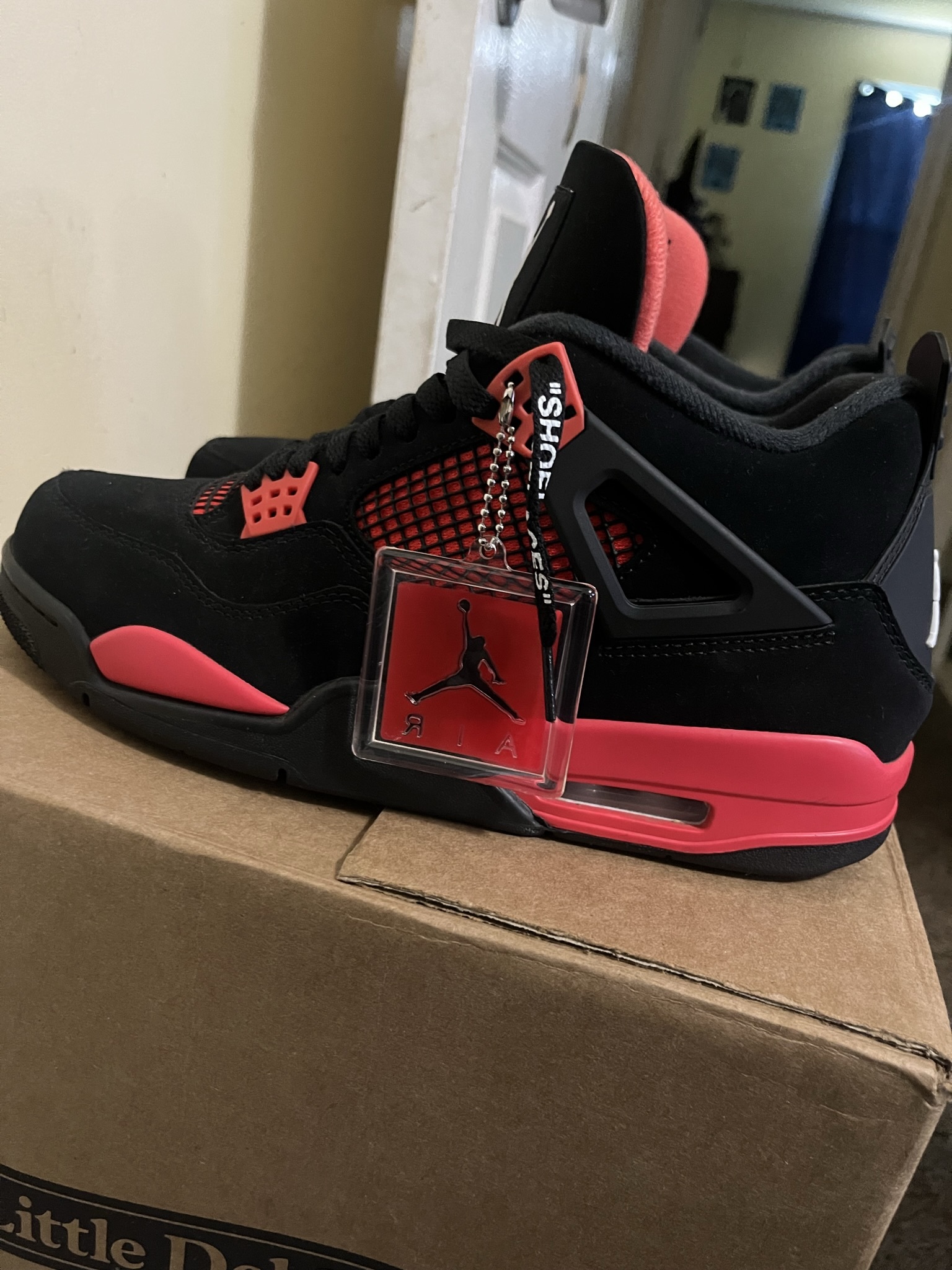 Air Jordan 4 Retro Red Thunder CT8527-016 review Blue Dot 05