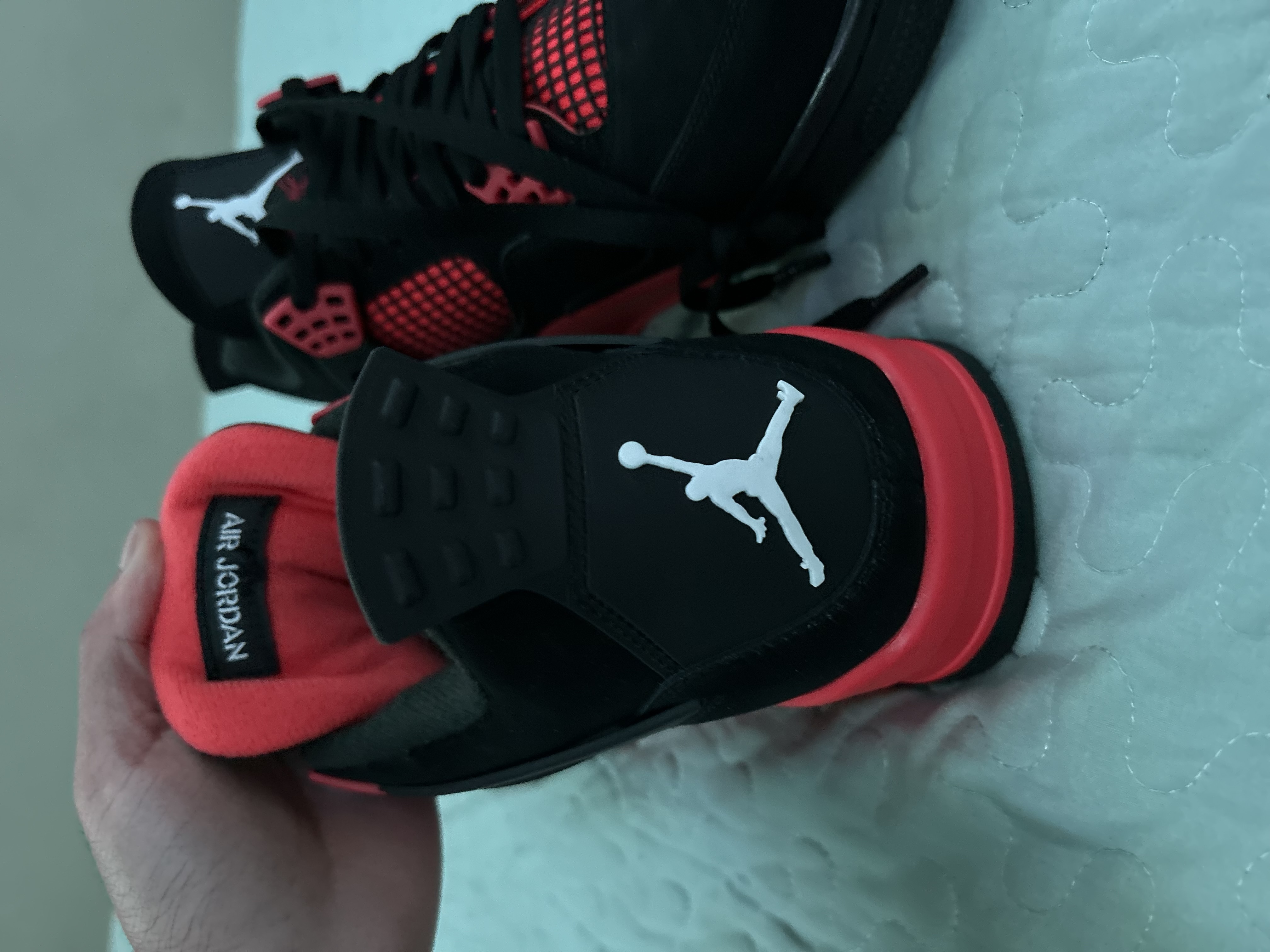 Air Jordan 4 Retro Red Thunder CT8527-016 review TJ 02
