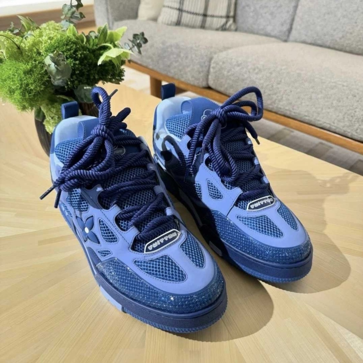 Louis Vuitton LV Skate Blue 1ACQMN review Justin Benitez