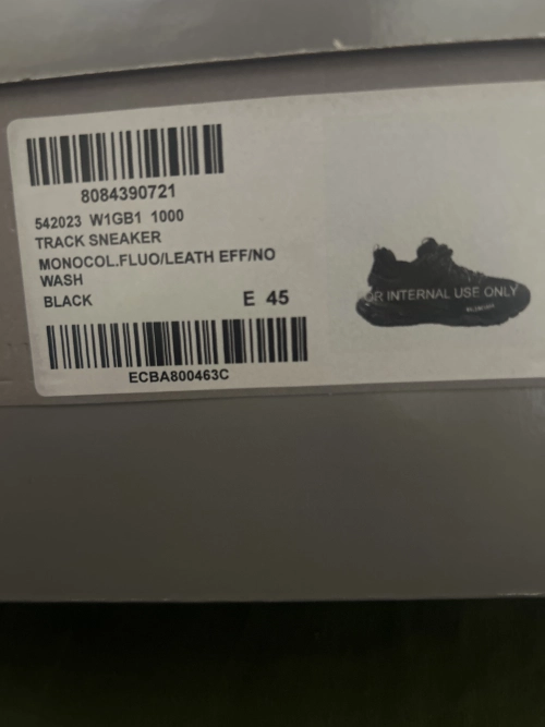 Balenciaga Track Black 542023 W1GB1 1000 review 