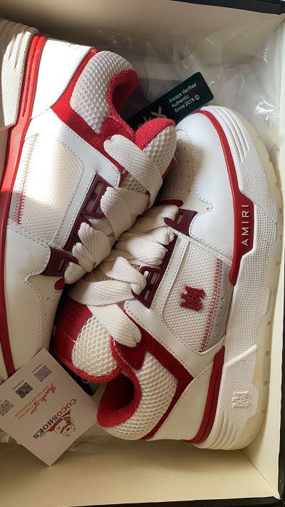 Amiri MA-1 White Red PS24MFS018 610 review Cruz