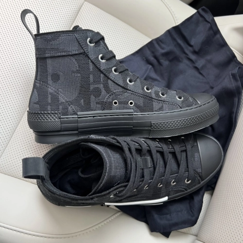 Dior B23 High Top Canvas Oblique Black 3SH126ZXX_H969 review 