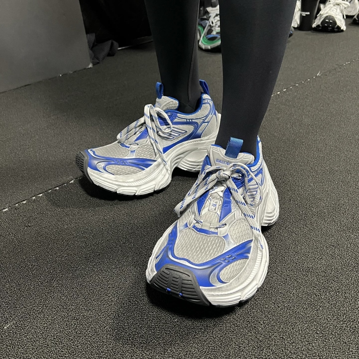 Balenciaga 10XL Sneaker White Blue 784342 W2MV2 1214 review Justin Benitez