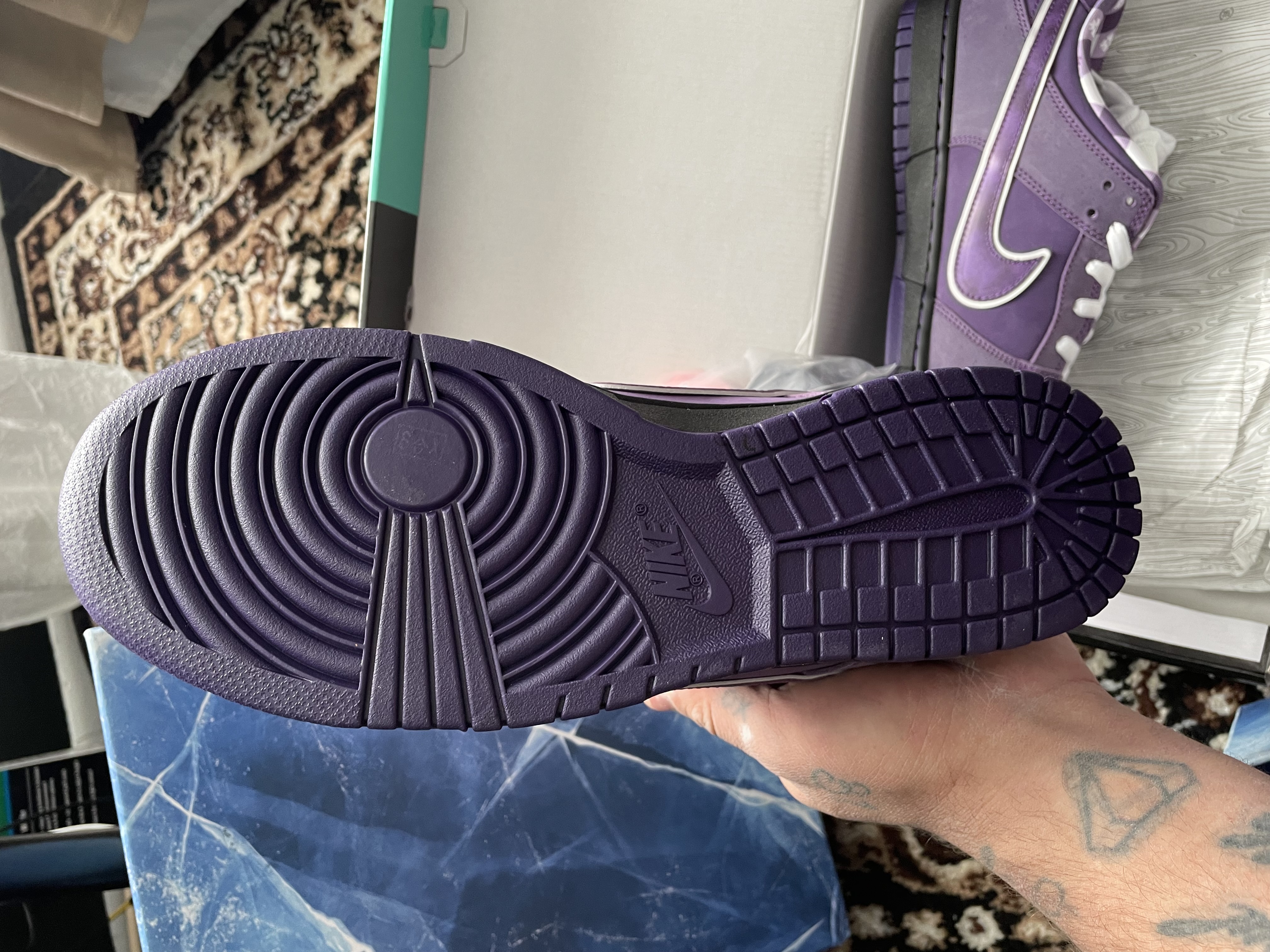 Nike SB Dunk Low Concepts Purple Lobster (Special Box) BV1310-555 review Bigjim2654 02