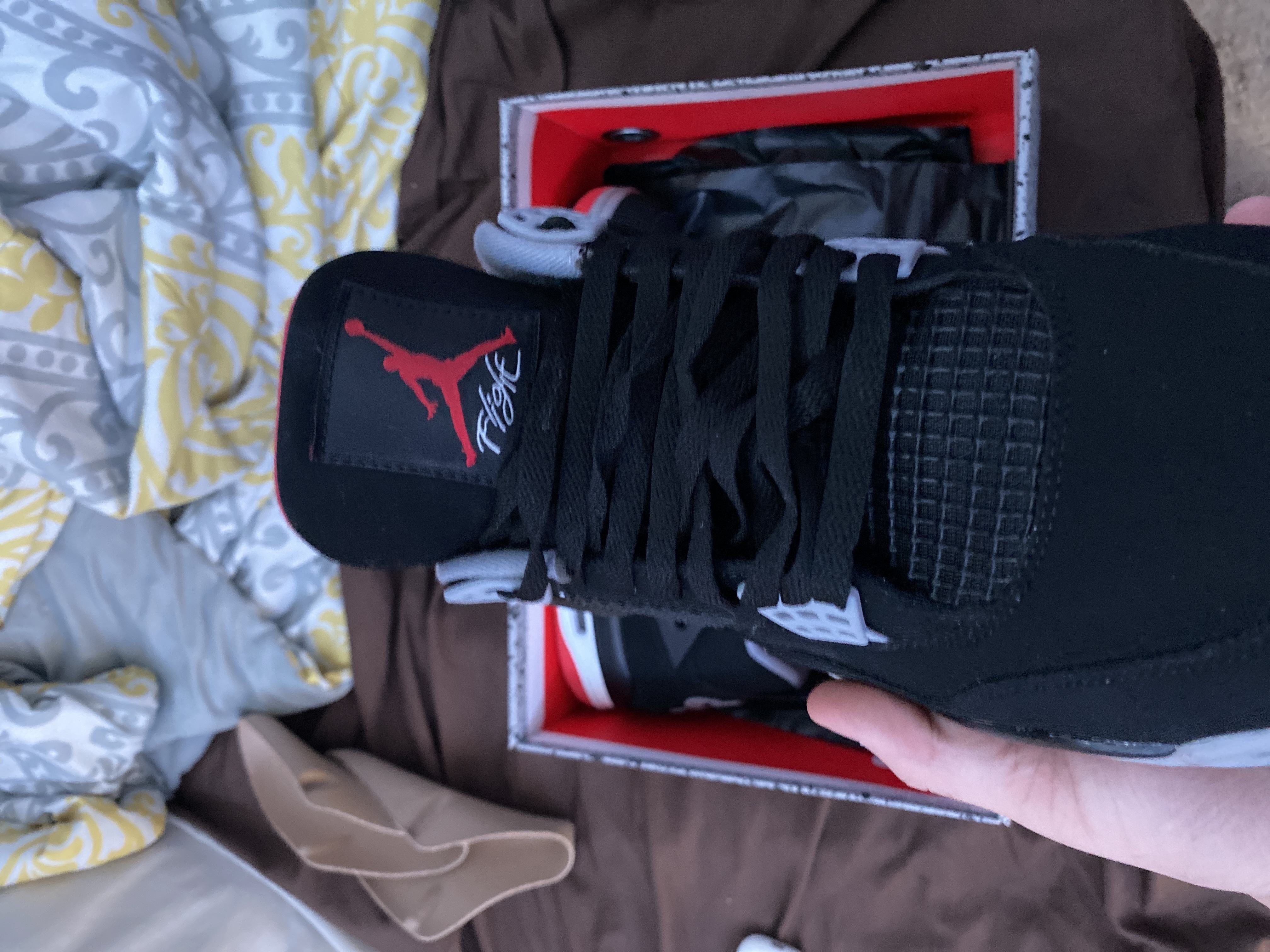 Air Jordan 4 Retro Bred 308497-060 review David 01