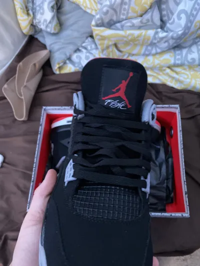Air Jordan 4 Retro Bred 308497-060 review David 01