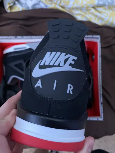 Air Jordan 4 Retro Bred 308497-060 review David 03