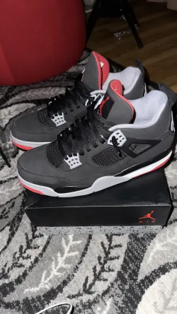Air Jordan 4 Retro Bred 308497-060 review Js 03