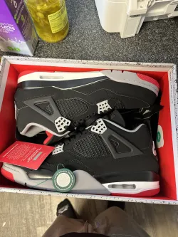 Air Jordan 4 Retro Bred 308497-060 review Michael