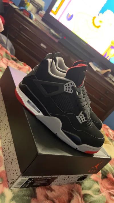 Air Jordan 4 Retro Bred 308497-060 review AnonymousGuy123456 03