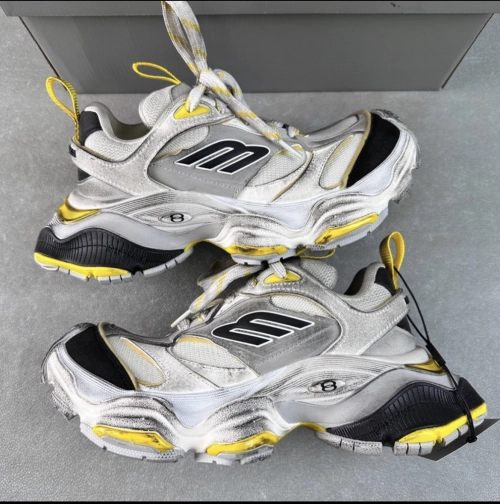 Balenciaga Cargo Grey Black Yellow 784339W2MV11170 review 