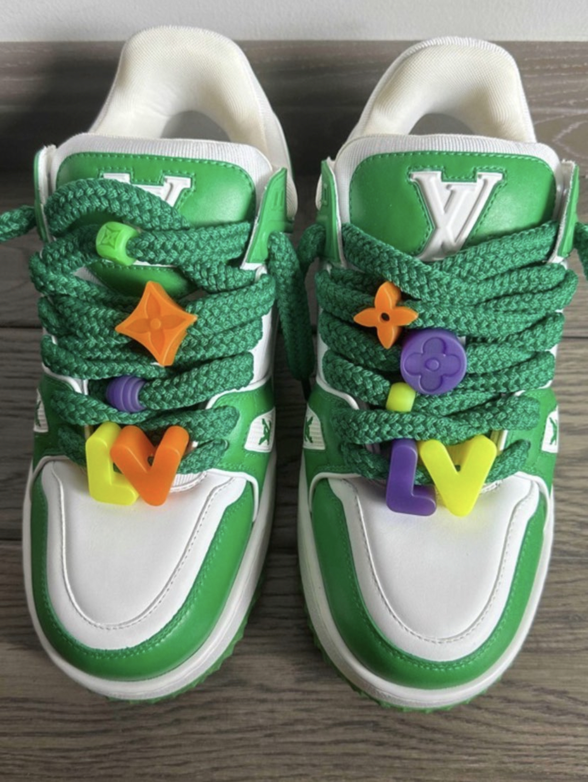 Louis Vuitton Trainer Maxi Green 1AB8SC/1AB8SI review ryan alberic 01