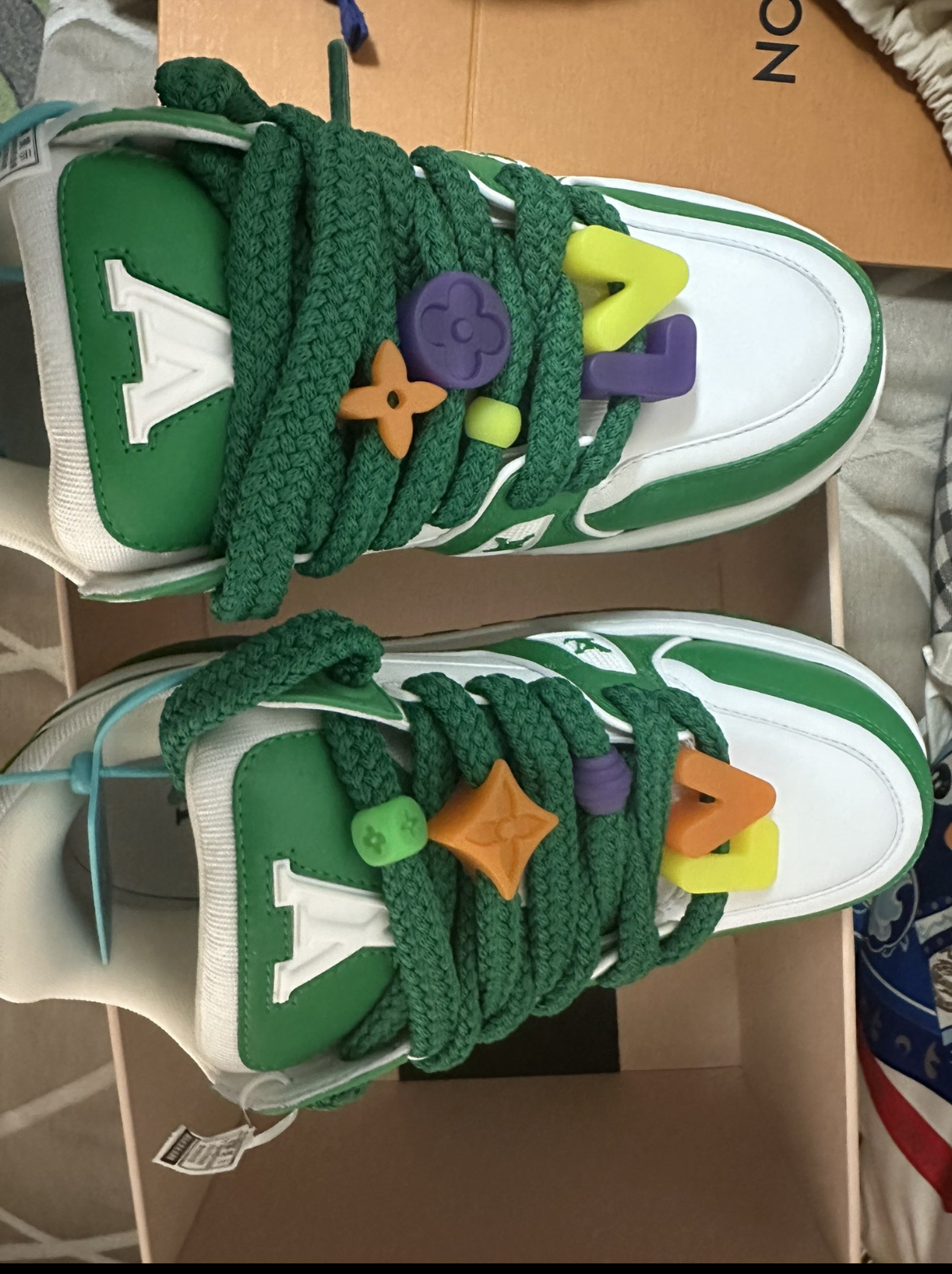 Louis Vuitton Trainer Maxi Green 1AB8SC/1AB8SI review Michael Bailey 00