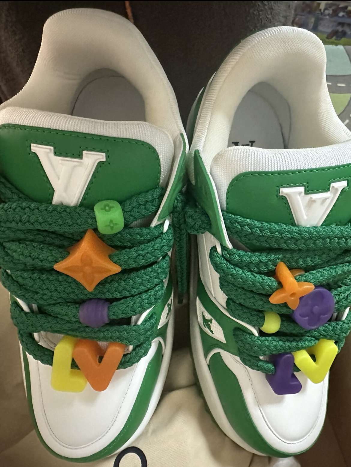Louis Vuitton Trainer Maxi Green 1AB8SC/1AB8SI review Michael Bailey 02