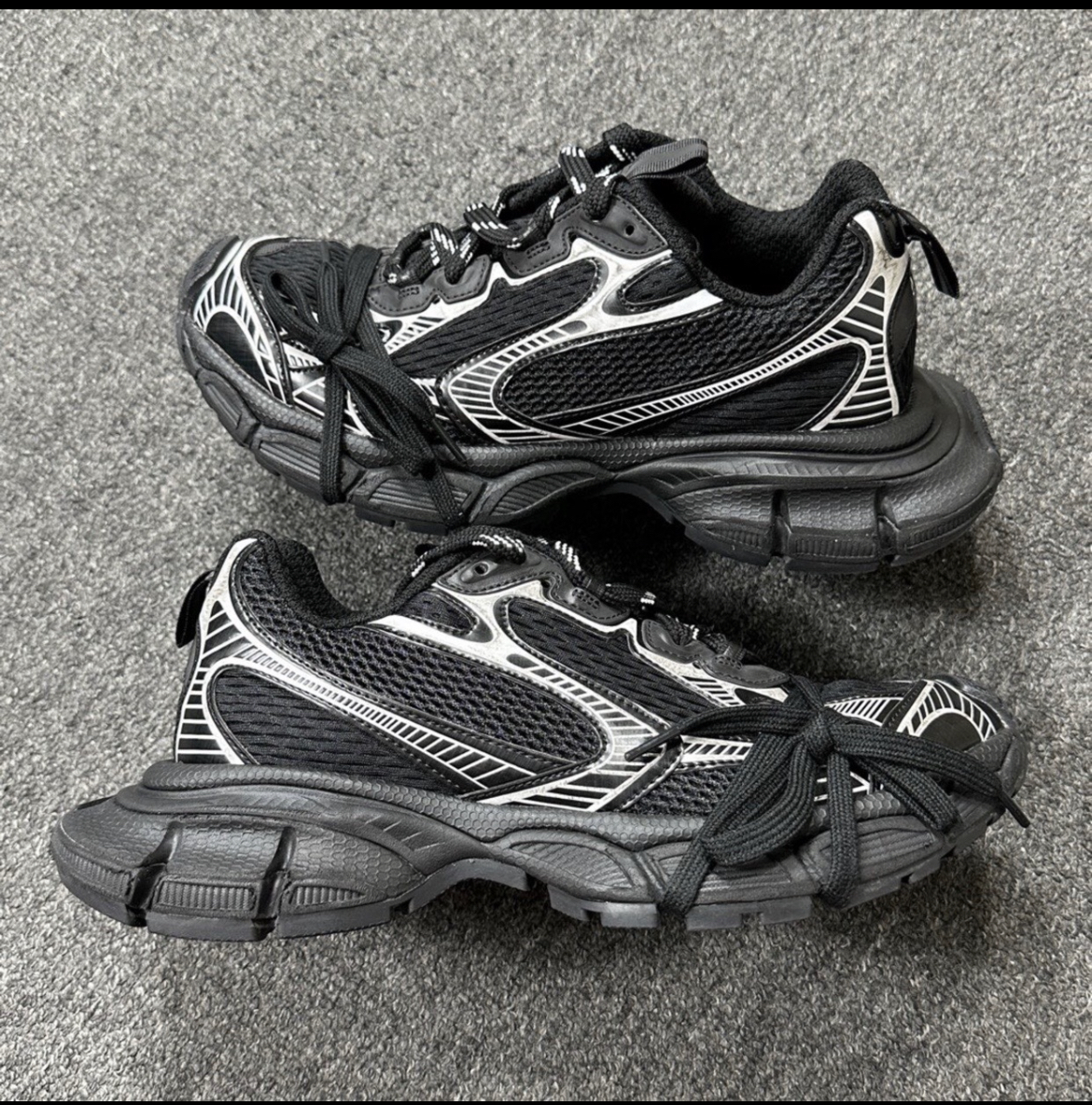 Balenciaga 3XL Sneaker in Black - 734731W3XL11090 review Drevion Mills 00