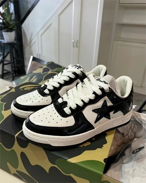A Bathing Ape Bape SK8 Sta Black 001FWH701001_BLK_A review 